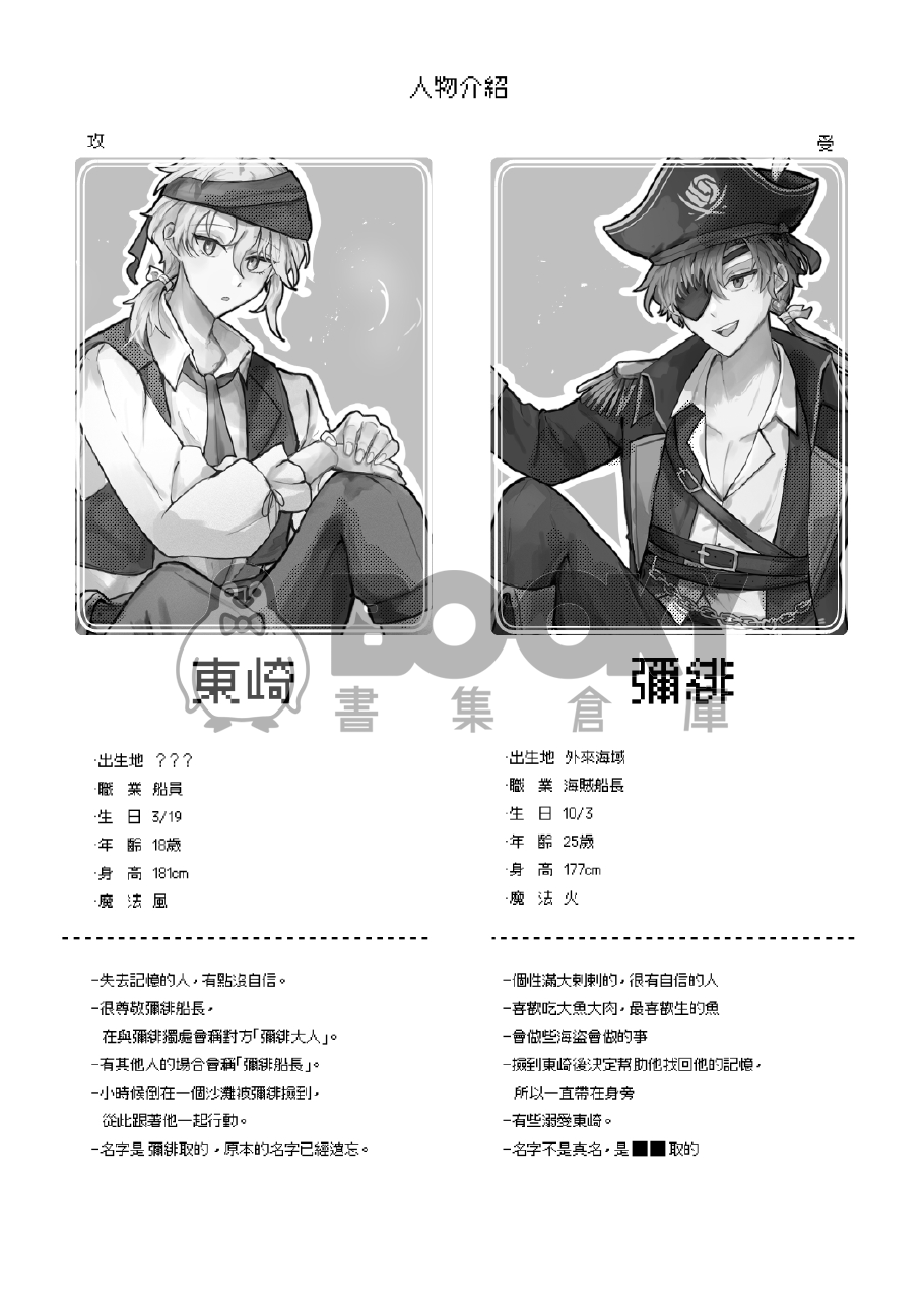 【原創BL】埋藏在那片海中的記憶 試閱圖片