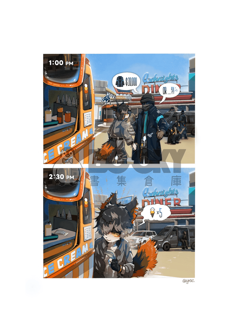 YRAC FEST ｜Fan Art Illustration Collection 插畫集 01 試閱圖片
