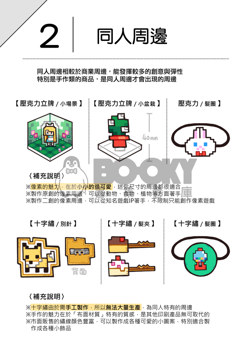 像素商品化－製作同人周邊入門 試閱圖片