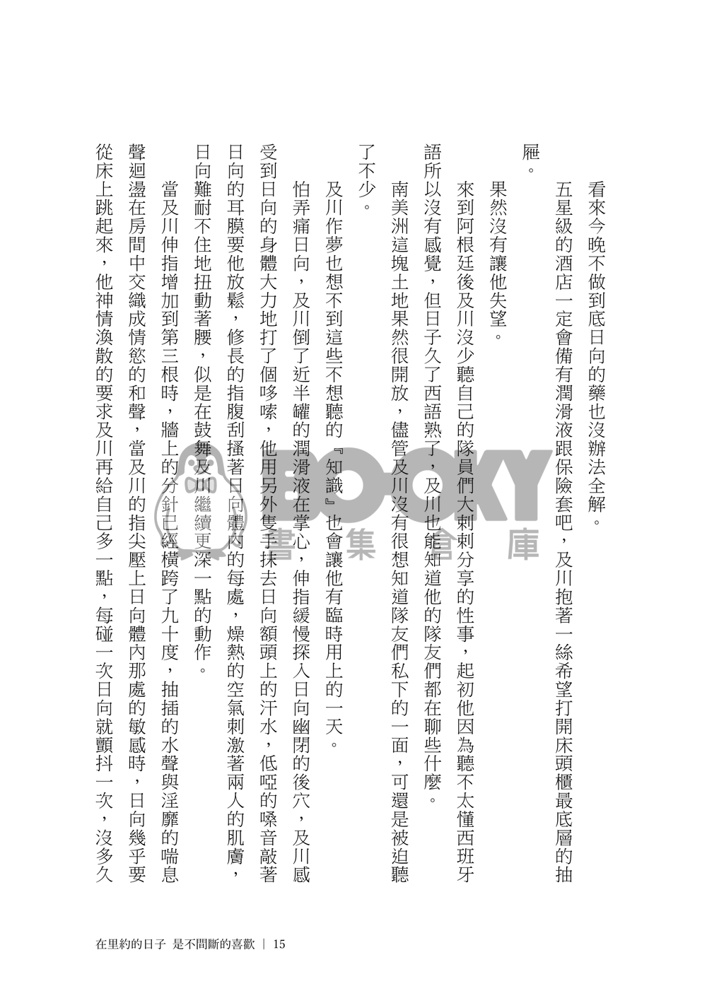 【及日】在里約的日子 是不間斷的喜歡 試閱圖片