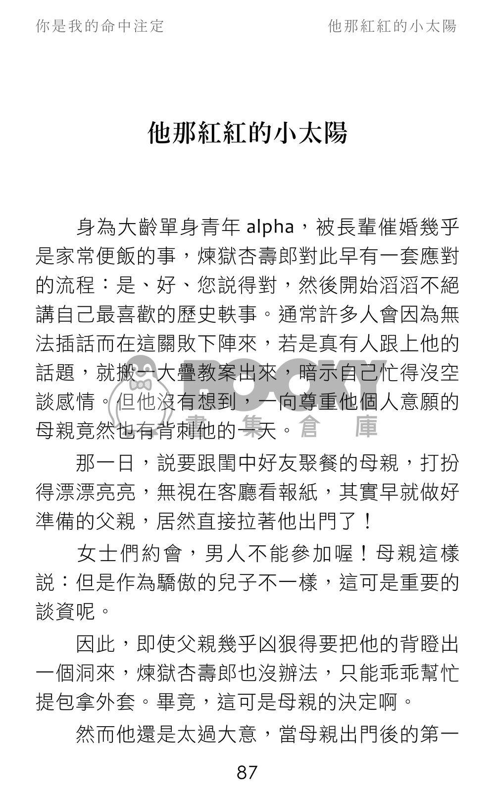 你是我的命中注定 試閱圖片