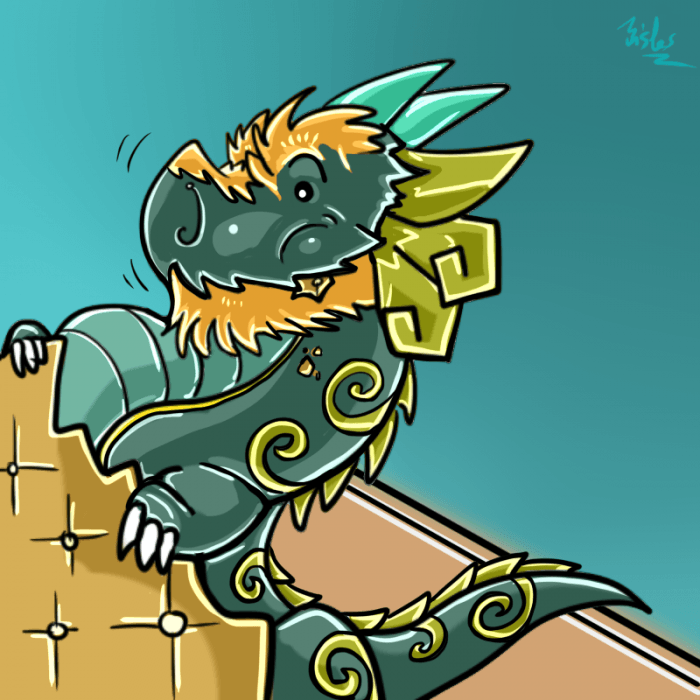 餅乾龍~