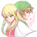 legend of zelda skyward sword zelda & link