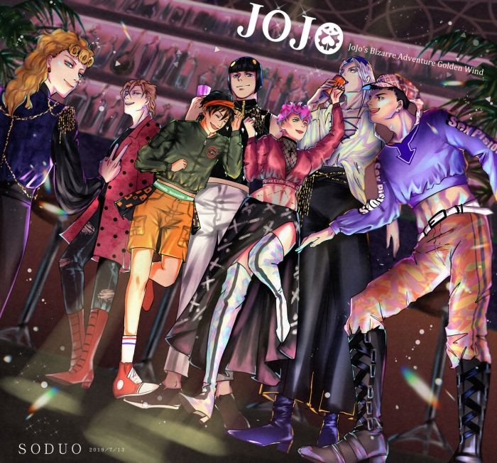 jojo的奇妙冒險第五部