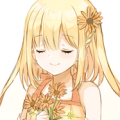 【花少女系列/擬人塗鴉】非洲菊