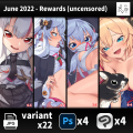 2022 6月 贊助獎勵 (Gumroad) 無碼