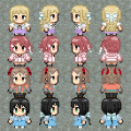 友奈系列RPG行走圖