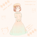 【procreate】婚紗與花 -百合/非洲菊