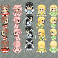 友奈系列RPG行走圖/戰鬥服版