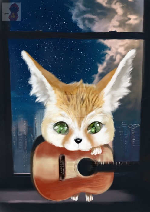 愛吉他的狐狸