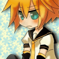 鏡音レン彩繪練習