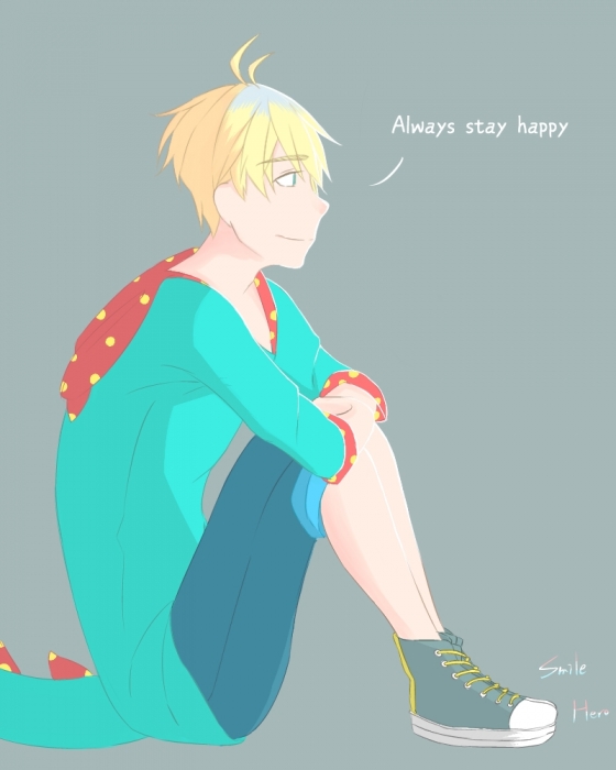 Always stay happy