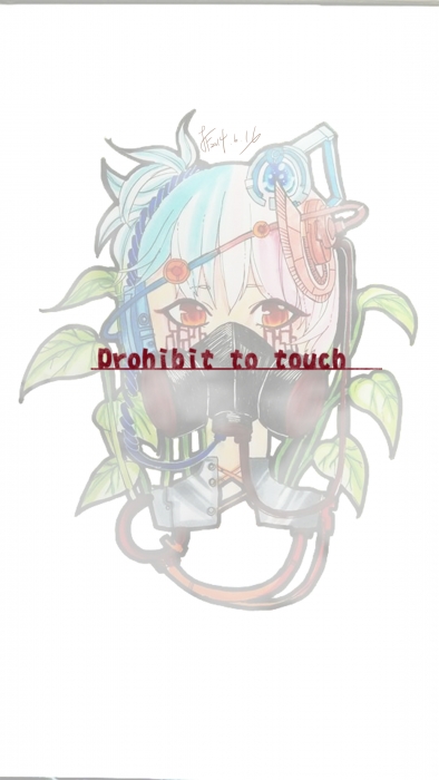 Prohibit to touch