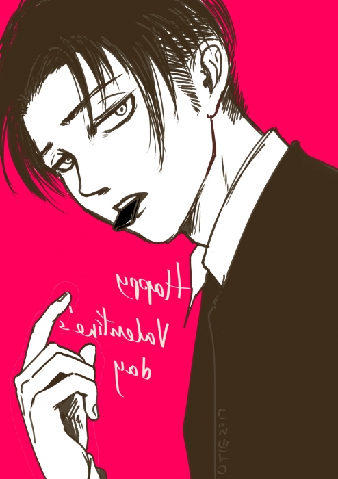 Levi's happy Valentine