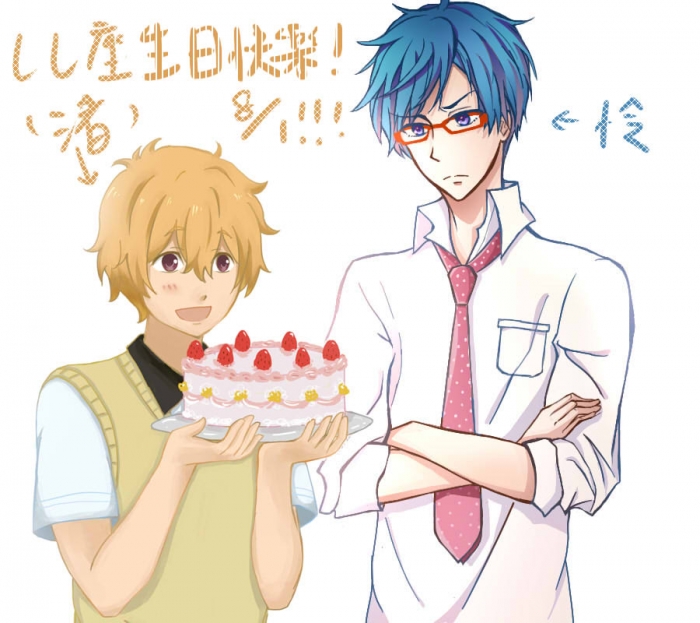 Free! 葉月 渚 生日賀圖