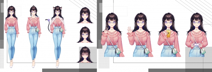 [Live2D委託/Vtuber]幻雨