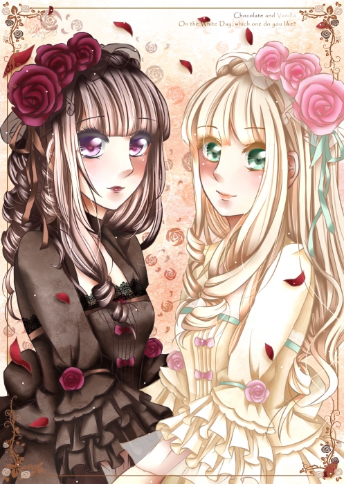 Chocolate and Vanilla