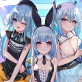 blue