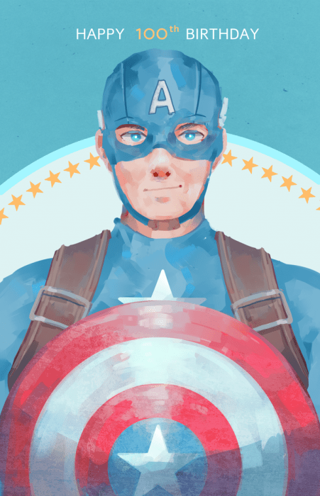 HBD Cap America