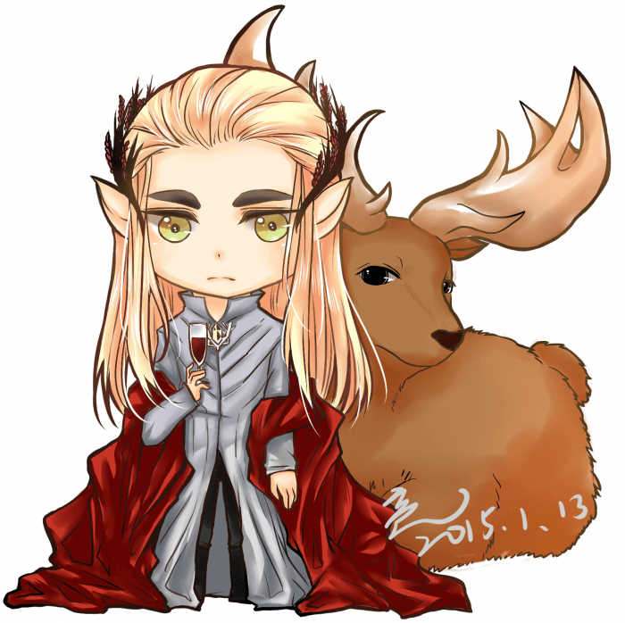 The Hobbit- Thranduil完稿