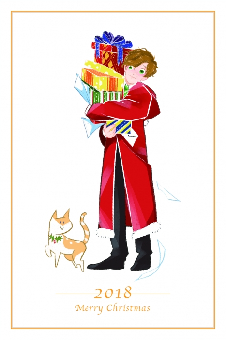 小Newt聖誕賀卡