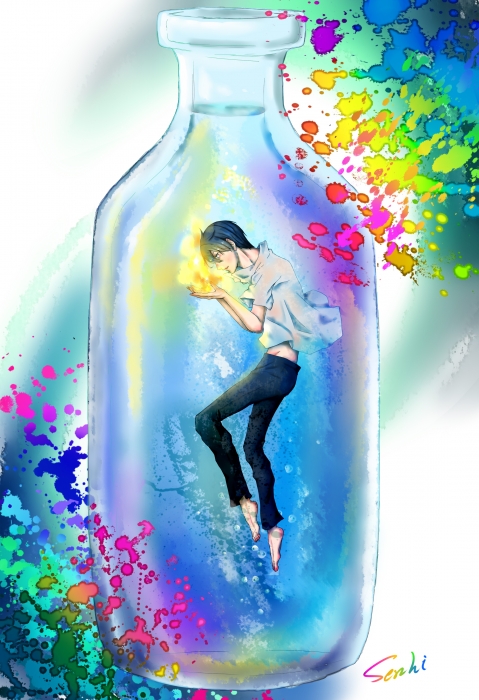 瓶中