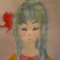 水彩畫訓練_女孩