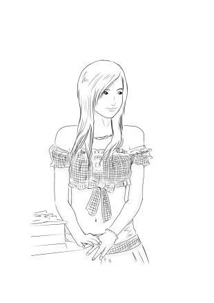 展覽館少女