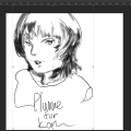 插畫、畫冊手稿P1、金敏 Plume for kon