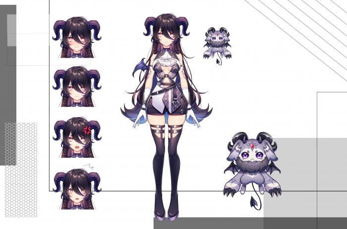 [Live2D立繪/Vtuber]拉爾克斯