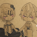 【手繪】惡之系列/鏡音雙子