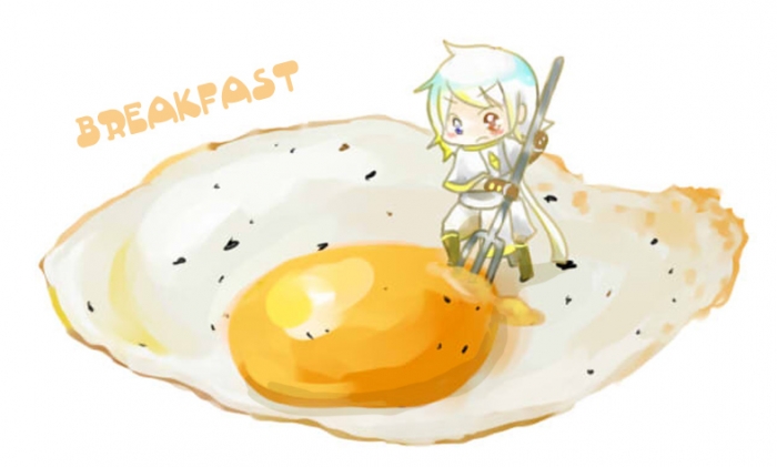 早餐要吃蛋!