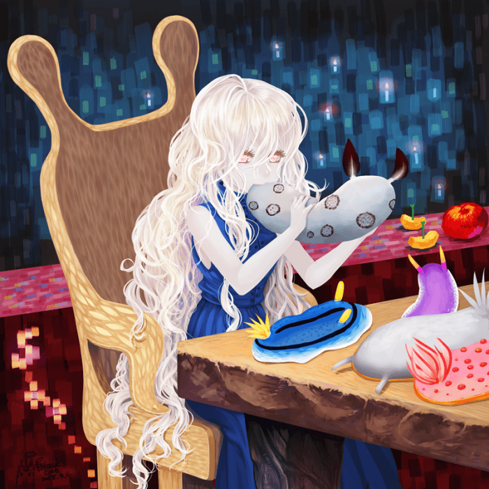 食蛞蝓的少女