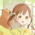 幫橘子綁頭髮