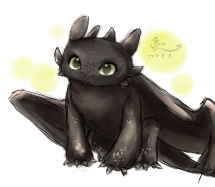 【How to Train Your Dragon】Toothless