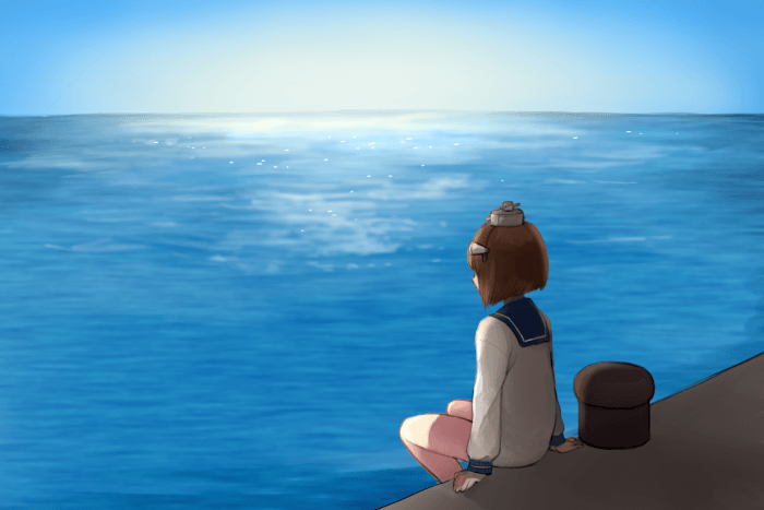 和平的海