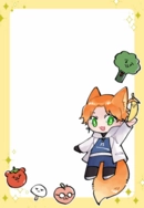 Q萬蔬果攤便條紙