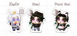 Kaelix & Zeal 飯友立牌