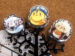 【FGO】雙面滴膠壓克力夾子【千里眼鳥球】