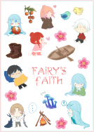 Fairy's Faith透明貼紙