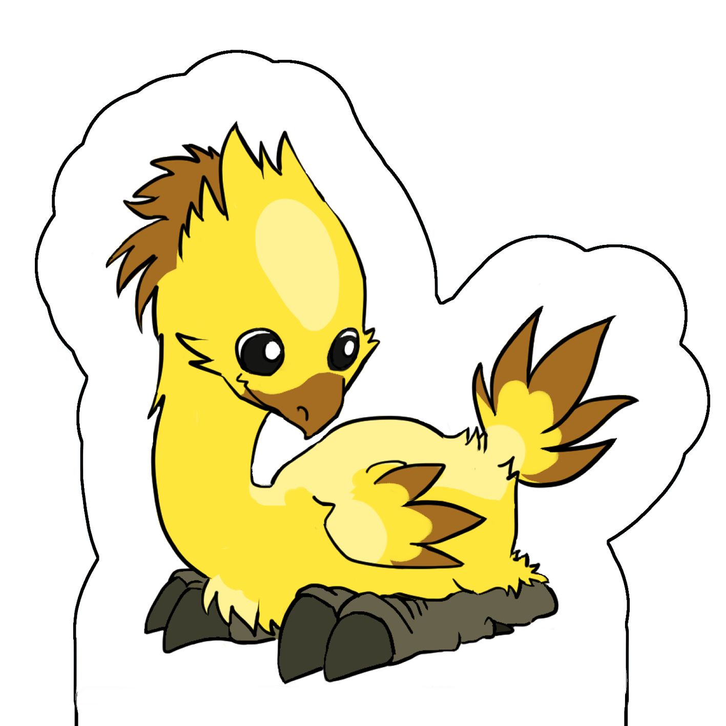 【FF14】小陸行鳥 飯友