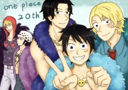 one piece 20th紀念無料卡