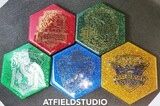 [HP][哈利波特]學院六角杯墊 [AT FIELD STUDIO]