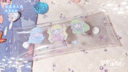 【星塵雜貨店】同人 真珠美人魚 PVC收納袋+貼紙套組
