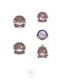 【花亦山心之月】壓克力滴膠小吊飾