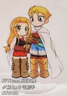 【FFT】♂騎士x♀弓箭手