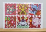 寶可夢_新年燙金郵票貼紙組