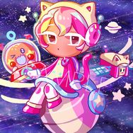 宇宙餅乾星空吊飾