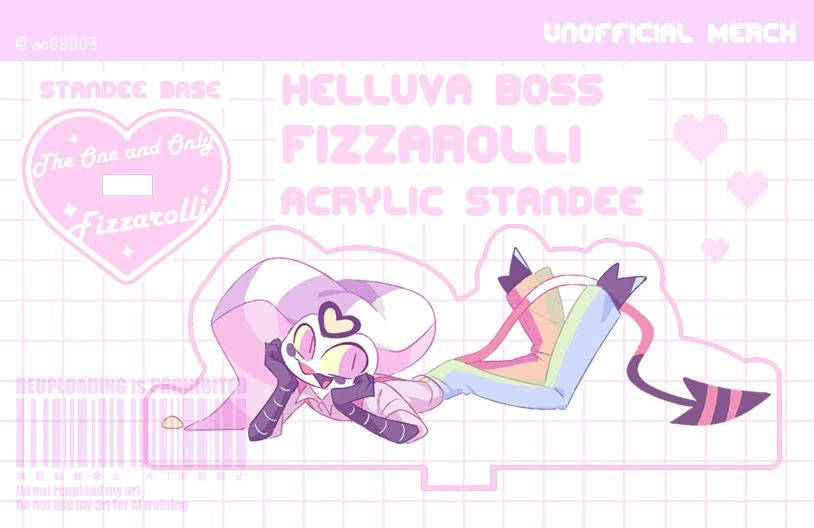 Helluva Boss | Fizz趴著立牌