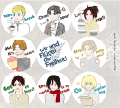 SnK 2.8*2.8 sticker for free